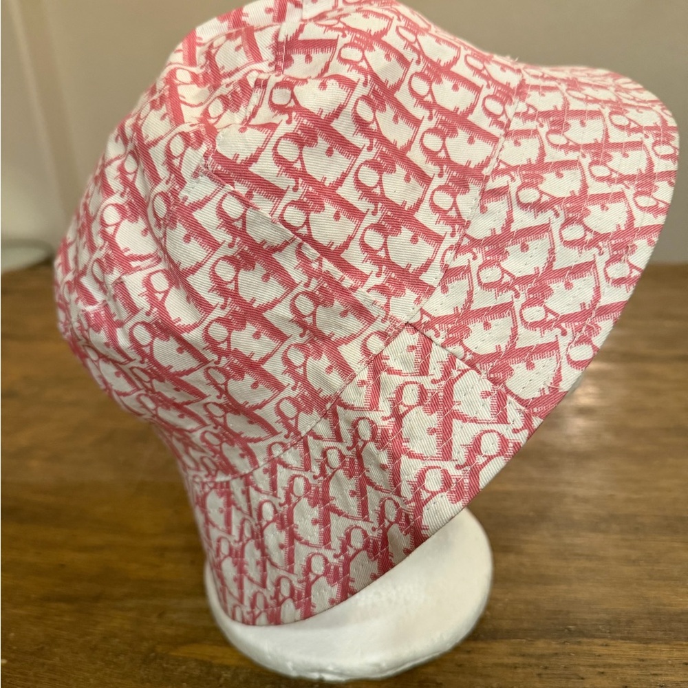 Patterned Bucket Hat pink - Picture 3 of 10